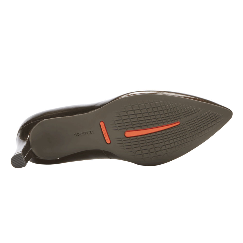 Szpilki Rockport Damskie Ciemny Brązowe - Total Motion Valerie Luxe - BJ4706392
